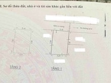 Hình ảnh Nhà Tên Lửa ngang 5,2m, 2 Tầng, 3 Phòng ngủ, SHR Công nhận đủ.