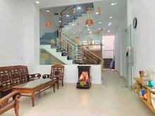 Hình ảnh Nhà đẹp 2 tầng hàng xó.m Lê văn quới  - ngã tư 4 xã - hẻm ôtô -(4x17m)