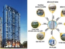 Hình ảnh Cho thuê chung cư Mỹ Đình Plaza 2, 80m, 2 ngủ, 2 wc, full nội thất