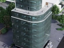 Hình ảnh Toà nhà góc 2MT - Xuân Hồng & Xuân Diệu TB - DT 20 x 20m  hầm - 8 tầng