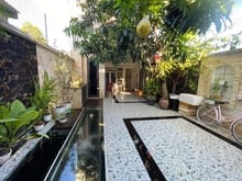 Hình ảnh Cho thuê nhà 2 tầng có sân vườn cực rộng  kiệt oto Nguyễn Huy Tưởng