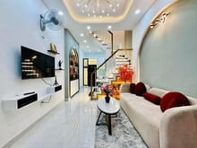 Hình ảnh Bán gấp nhà giá 3ty450 ở đường Lam Sơn, P2, Tân Bình 1 trệt 1 lầu, SHR
