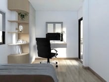 Hình ảnh Cho Thuê Căn Hộ 2PN 1PB Ngay Ngã Tư Hàng Xanh Siêu Sang - Xịn