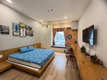 Hình ảnh Studio có đủ nội thất xịn y hình 12 triệu vào liền, máy giặt sấy, gym