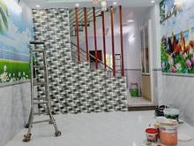 Hình ảnh Bán Nhà Mới Xây Hẻm Ô Tô Đường Bình Trị Đông, 3 Tầng, Sổ Vuông OK