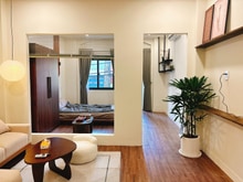 Hình ảnh Cho thuê Mb6623 nạp rút nhanh chóng Quận 1 trung tâm có ban công, không gian phòng ấm cúng