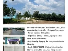 Hình ảnh Bán đất An Thái, Phú Giáo 330m2 có 100m2 thổ cư sổ sẵn công chứng ngay