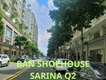Hình ảnh Bán Shophouse Khối Đế Sarina 3 tầng căn góc 50 tỷ tại KĐT Sala Q2