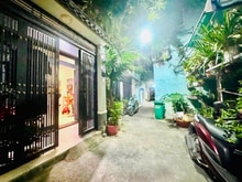 Hình ảnh Ban Nhà  4 Tang - Khu Him Lam -Trần Xuân Soạn-Ngang 4.2X13m,KDC