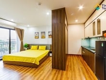 Hình ảnh Cho thuê 1 ngủ 1 khách ban công đầy đủ nội thất mới tinh ngay cầu diễn