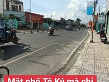 Hình ảnh Nhà Mặt Tiền TÔ KÝ Lô Góc Ko Lộ Giới.240m2 trả giá là Bán