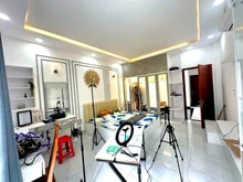 Hình ảnh ô tô né, khu dân trí, ngay emart phan huy ích, 4.1x17m, 4 tầng, 7.x t
