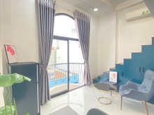 Hình ảnh Cho thuê phòng ban công full nội thất ngay Nguyễn Bặc quận Tân Bình