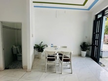 Hình ảnh cần bán nhà mới xây có diện tích 80m2 mặt tiền đường nhựa 6m chỉ 1tỷ28