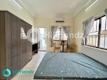 Hình ảnh CĂN HỘ DV  gần chợ NGUYỄN SƠN ban công sân thượng FULL NT