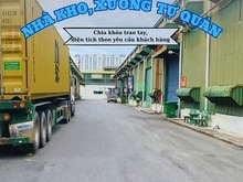 Hình ảnh Kho riêng (tự quản), kho chung có thủ kho quản lý và nhà xưởng. giá rẻ