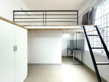 Hình ảnh Phòng Có Gác Cao - Nội Thất Cơ Bản Ngay Hương Lộ 2 - Ngã Tư Bốn Xã