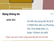 Hình ảnh BÁN NHÀ 5Mx27M, HXH, P. TÂN THỚI NHẤT, Quận 12, GIÁ Chỉ  38 Triệu/ M2.