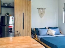 Hình ảnh Studio thiết kế Hiện Đại Full Nội Thất Ban Công ở Nguyễn Duy Trinh