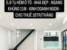 Hình ảnh Ngang Khủng 11m -Hẻm Ô Tô Nguyễn Văn Đậu, Kinh Doanh Tốt – Dong tien18