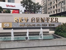 Hình ảnh Cần cho thuê Sky Center 80m2,2PN,2WC, Nội thất đầy đủ, ở liền