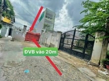 Hình ảnh ĐẤT MẶT TIỀN THỤT ĐƯỜNG ĐẶNG VĂN BI - 131m2 giá chỉ nhỉnh 50tr/m2