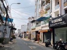 Hình ảnh Bán gấp nhà 4 tầng (4x20) mặt tiền tân thới hiệp 13, quận 12 giá rẻ