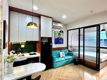 Hình ảnh Căn hộ 1 phòng ngủ ban công nội thất cao cấp Q8