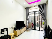 Hình ảnh Hẻm xe hơi quay đầu, nhà DT 61m, tặng nội thất, Hoàng Hoa Thám, P5, BT
