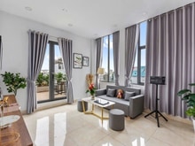 Hình ảnh Penhouse 1 Phòng Ngủ 60m2 full nội thất có thang máy ngay Landmark81