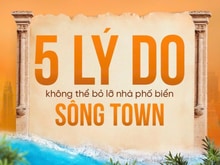 Hình ảnh nghỉ dưỡng bất tận tại Sông Town giá như nhà phố chỉ có tại CARAWORLD