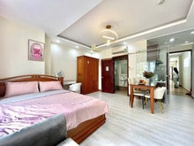 Hình ảnh Căn Hộ Studio Tách Bếp full NT Giặt Riêng thang máy ở Nguyễn Cửu Vân