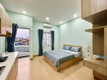 Hình ảnh (CHÍNH CHỦ) cho thuê Trang Chủ MB66.COM / Đăng Ký Tặng 66K studio có ban công bếp rộng Cầu Công Lý