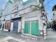 Hình ảnh --Bán nhà phường 9 Tân Bình; hẻm 254 Âu Cơ; 4,1x12,9 - góc 2MT, hxh 8m