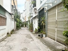 Hình ảnh Hẻm 1 căn ra MT Nơ Trang Long, DT 49m ( 4.3x12), P12, Bình T