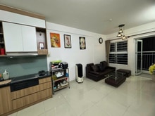 Hình ảnh Chung cư Miếu Nổi mới, Vũ Huy Tấn, P7, BT: 68m2, 1p ngủ rộng, NT 10tr