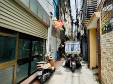 Hình ảnh Nhà mặt ngõ thông - kinh doanh - dân xây - sổ vuông nét - ngõ ba gác