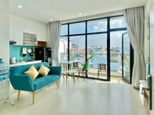 Hình ảnh Mb6623 nạp rút nhanh chóng 1BR thân thiện với thú cưng gần Thảo Điền Pearl nhà view đẹp