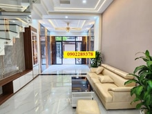 Hình ảnh Bán nhà 1 trệt 2 lầu xây đẹp 3ty750 TL full nội thất - MT đường 12m