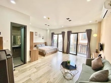 Hình ảnh Studio rộng 30m2 - Ban công - Full nội thất