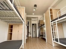 Hình ảnh KTX sinh viên nữ sát bên trường UFM Q7 chỉ 1p đi bộ, đầy đủ nội thất