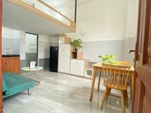 Hình ảnh Căn Hộ Duplex Full Nột Thất, Có Ban Công Ngay Học Viện Hàng Không