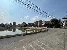Hình ảnh Siêu đẹp - Sát 2 hồ - đường trước đất 5m - Bán đất Đông Dư, Gia Lâm