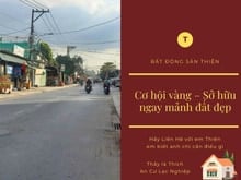Hình ảnh Bán Đất Mặt Tiền Đẹp 350m2 Vuông Vắn 10.5 tỷ Xuân Thới Đông Hóc Môn