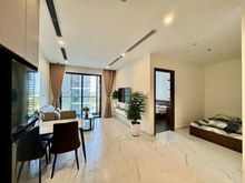 Hình ảnh Chung cư cao cấp Sunwah, Nguyễn Hữu Cảnh, BT: 105m2, 2p ngủ, NTCC 36tr