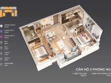 Hình ảnh Bán nhanh căn 402 Mb6623 nạp rút nhanh chóng The Sang, view hồ bơi, giá 3ty5