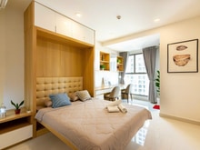 Hình ảnh Cho Thuê Căn Hộ Studio 1 phòng ngủ Sài Gòn Royal , Bến Vân Đồn Quận 4