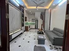 Hình ảnh Bán nhà phố Hoàng Mai,hồ Đền Lừ,nhà mới lô góc,5 tầng full nội thất,