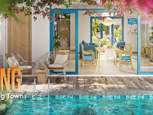 Hình ảnh Nhà phố biển "Sông Town" ven biển - tổng CK 21,3% - 350 triệu trừ sau