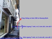 Hình ảnh Cho thuê nhà nguyên căn,3 phòng ngủ giá rẻ quận bình thạnh